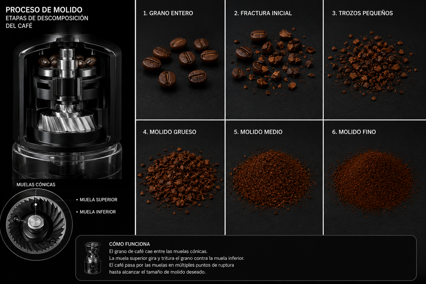 Molinillo De Cafe Automatico